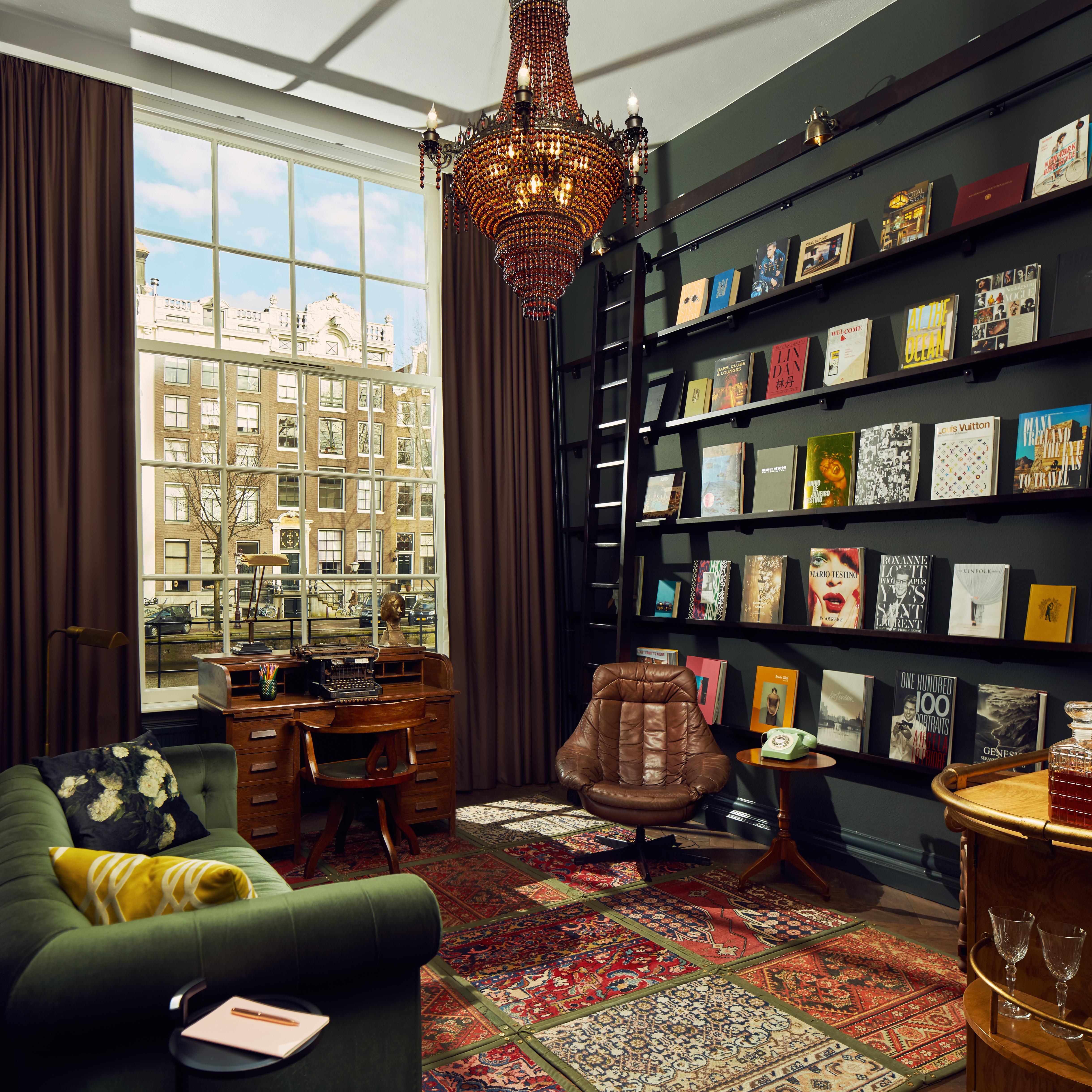 Hotel Pulitzer Amsterdam Esterno foto The library at the London Edition